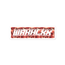 Load image into Gallery viewer, Red Camo - Bubble-free Stickers
