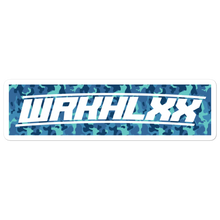Load image into Gallery viewer, Ocean Blue Camo - Bubble-free Stickers